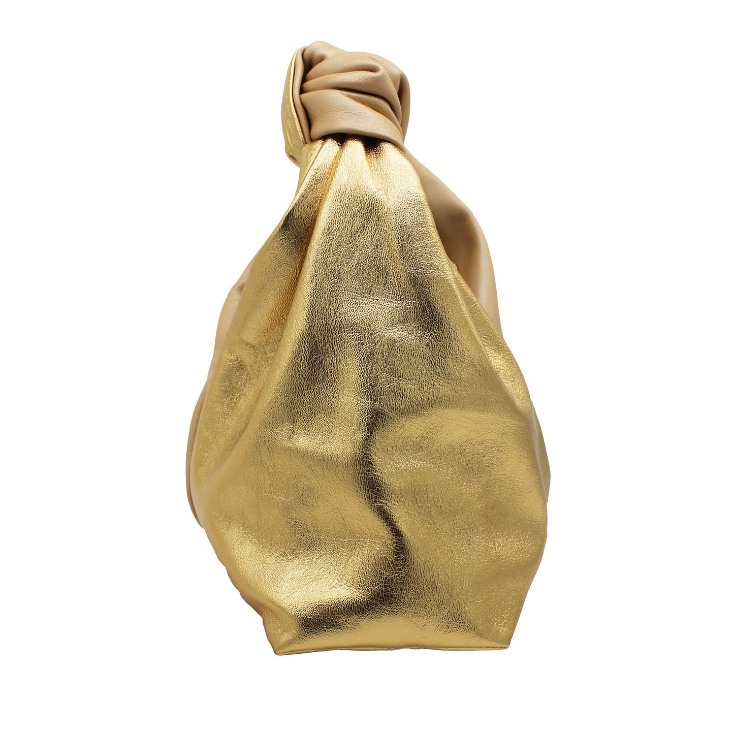 BEAU BAG | CHAMPAGNE + GOLD SPILT