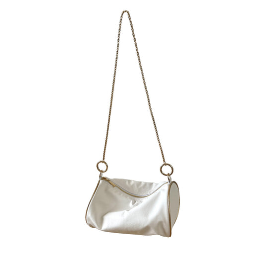 JAMIE BAG - WHITE & GOLD